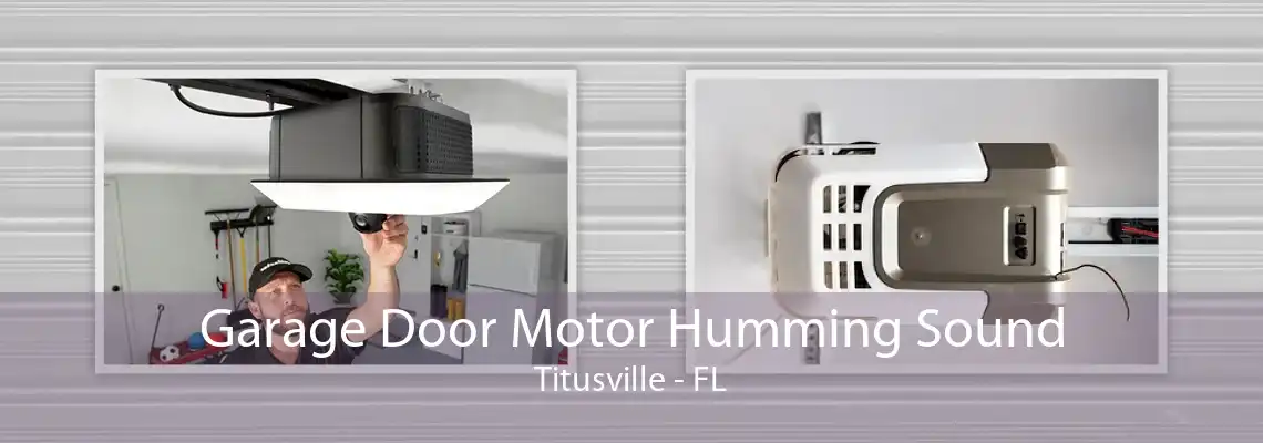 Garage Door Motor Humming Sound Titusville - FL