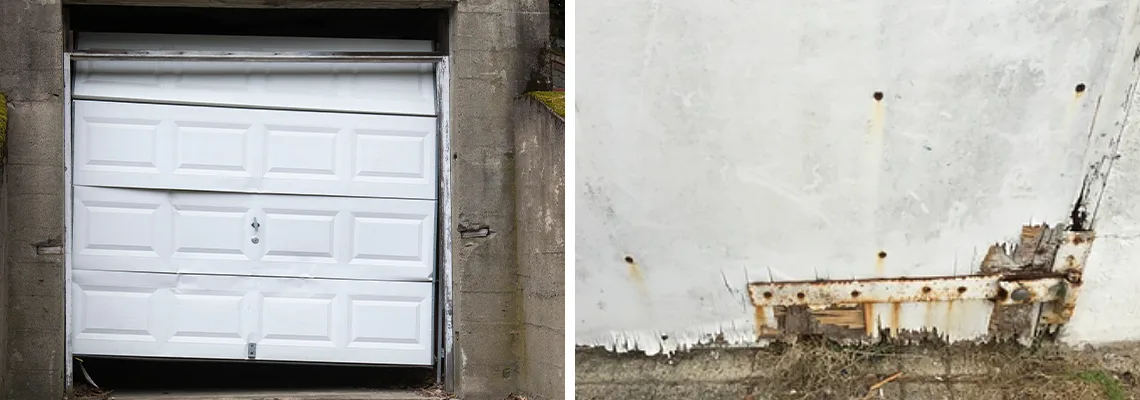 Rotten Commercial Garage Door Repair in Titusville, FL