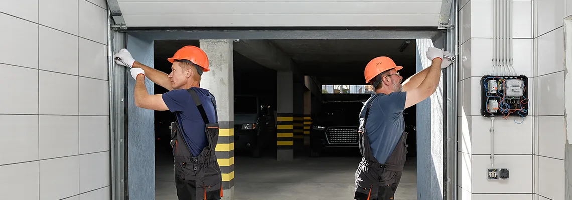 Wooden Garage Door Frame Repair in Titusville, Florida