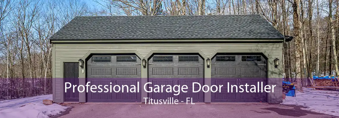 Professional Garage Door Installer Titusville - FL